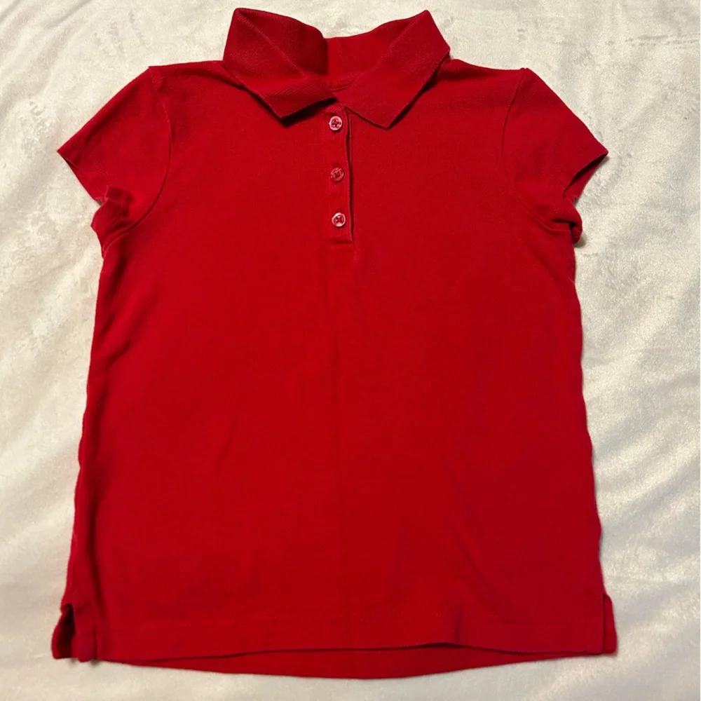 The Children's Place Girls Uniform Pique Polo - Lot of 3